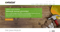 Desktop Screenshot of adiguzelmuhendislik.com